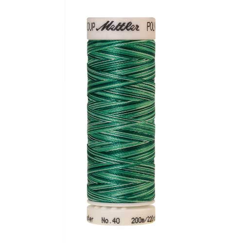 9931 - Minty Leaves  Poly Sheen Multi Thread